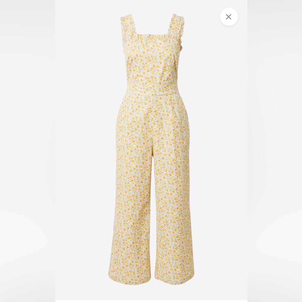 FRNCH Paris dainty floral cut-out jumpsuit